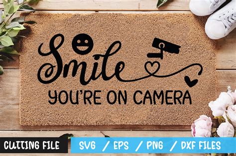 smile youre on camera graphic by craftygenius · creative fabrica