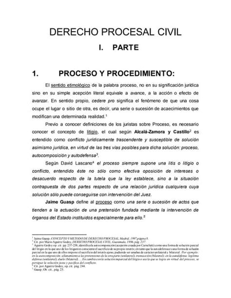 Derecho Procesal Civil Pdf