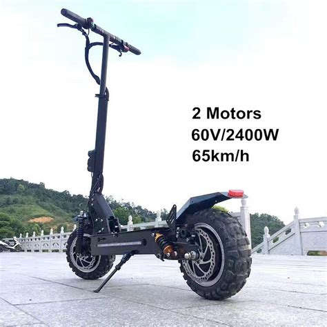 Flj Foldable Off Road Electric Scooter For Adults 2400w Motor Gearscoot