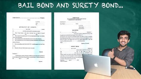 Bail Bond And Surety Bond Explained Format Go Legal Youtube