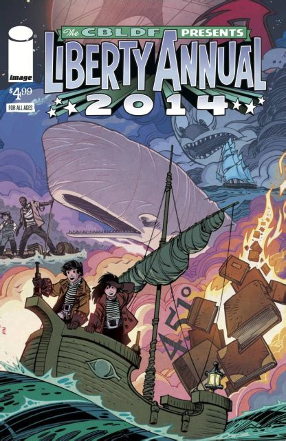 Comic Book Legal Defense Fund Liberty Annual 2014 Simonson Cover