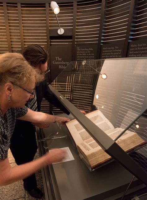 The Gutenberg Bible Turns A New Page