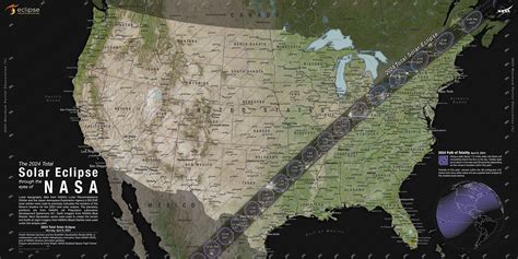 April 8 2024 Eclipse Path Ohio Map United States Nevsa Adrianne