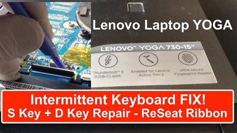 Lenovo Yoga 730 15 Some Keys Not Working Keyboard Problem Repair
