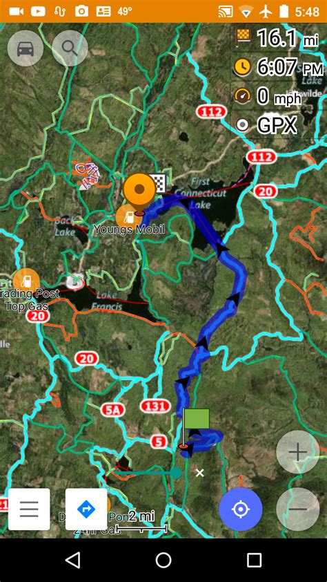 Snowmobile Maps For Osmand On Android Umbagog Designs Llc