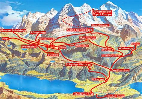 Discounted Swiss Regional Rail Passes Jungfrau