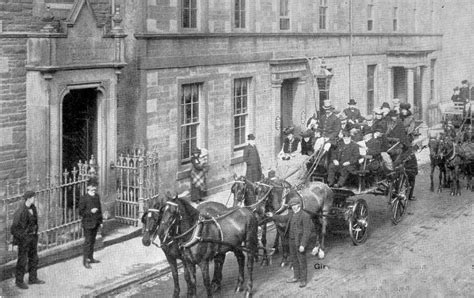 Tour Scotland Old Photograph Kings Arms Hotel Girvan Scotland