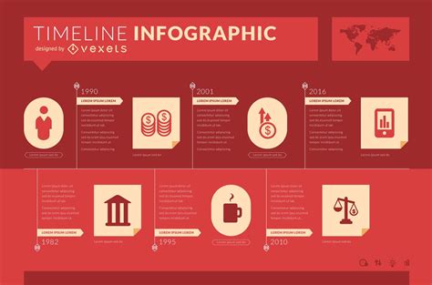 Infographic Timeline Template Vector Download