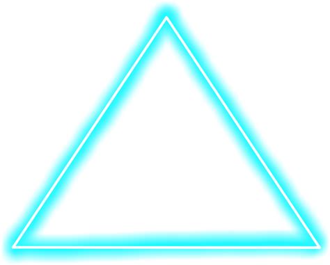 Download Background Light Png Neon Triangle Png Image With No