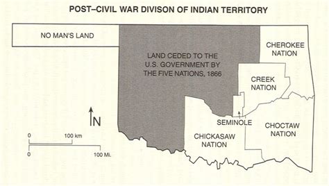 1866 Us Treaty With The Choctaw And Chickasaw Nations