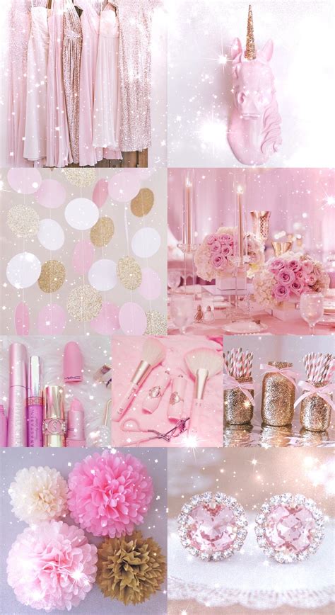 Download beautiful, curated free backgrounds on unsplash. pink, gold, wallpaper, background, hd, iPhone, glitter ...