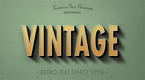 Stunning Adobe Photoshop Vintage Text Effects Made Easy Vintage Text