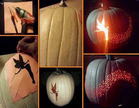 Tinkerbell Pumpkin Carving Creative Ideas