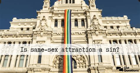 Is Same Sex Attraction A Sin