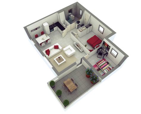 When you buy a house plan online, you have extensive and detailed search parameters that can help you narrow down your design choices. 25 More 2 Bedroom 3D Floor Plans