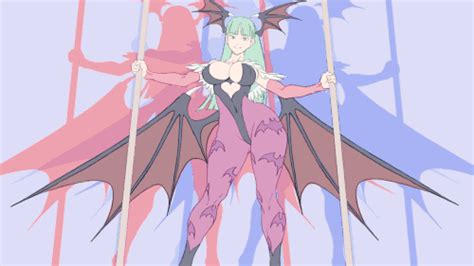 Rule 34 1girls Animated Animated  Bat Wings Breast Breasts Capcom Clothing Darkstalkers