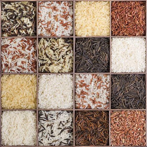 Healthy Types Of Rice Tasteforcooking