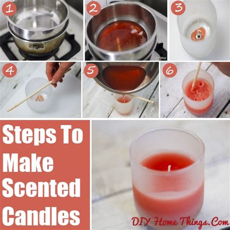 How To Make Scented Candles Diy Home Things