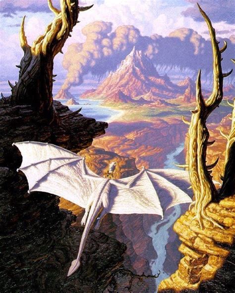 The Mountain By Greg And Tim Hildebrandt Fantasy Dragon Dragon