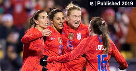 u s women s soccer team granted class status in equal pay lawsuit the new york times