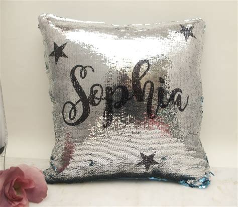 Personalized Mermaid Sequin Pillow Case Case Only Mermaid Pillow
