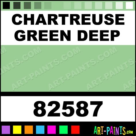 It was named because of its resemblance to the green color of one of the french liqueurs called green chartreuse, introduced in 1764. Chartreuse Green Deep Fine Oil Paints - 82587 - Chartreuse ...