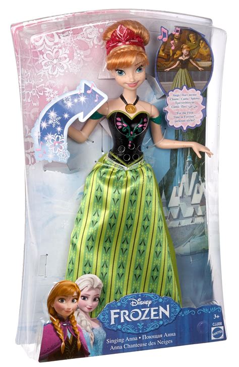 Mattel Disney Frozen Singing Anna Doll Toys And Games