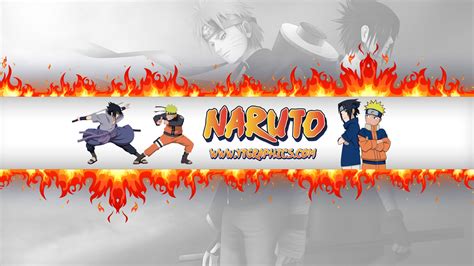 Naruto And Sasuke Youtube Banner