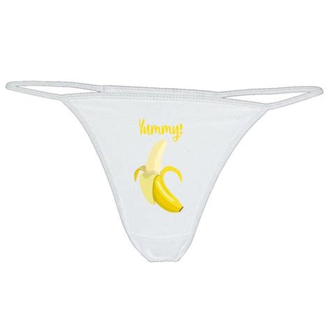 Sexy Yummy Banana Thong Panties Etsy