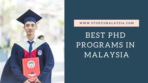 Find a list of 180 foundation programme in science from top 81 private universities/colleges in malaysia. Best PhD Programs in Malaysia - Blogs | Study2Malaysia.com