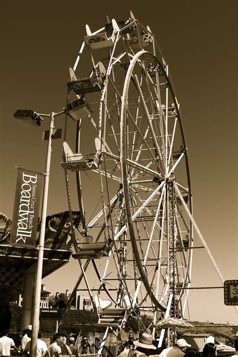 Santa Cruz Ferris Wheel Fair Grounds Photography Travel Santa Cruz
