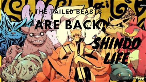 TAILED BEASTS ARE BACK SAGE OF SIX PATHS SHINDO LIFE YouTube