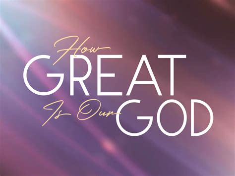 How Great Is Our God Worshipteamtv Song Tracks Worshiphouse Kids