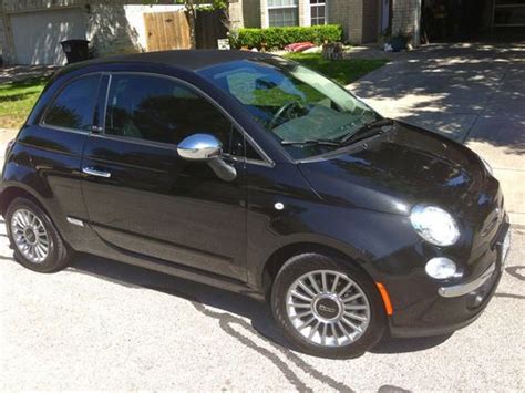 Buy Used Fiat 500c Lounge Edition Convertible In Nero Black In San
