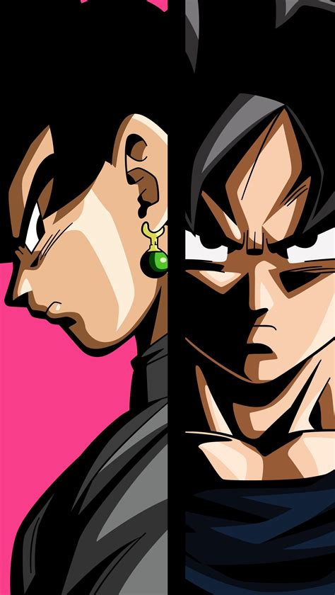 Dragon Ball Super Mai Black Goku Goku Zamasu Y Future Trunks Saga Anime Fondo De Pantalla Id
