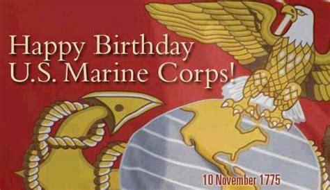 Semper Fi Happy Birthday To All My Marine Brothers And Sisters Happy