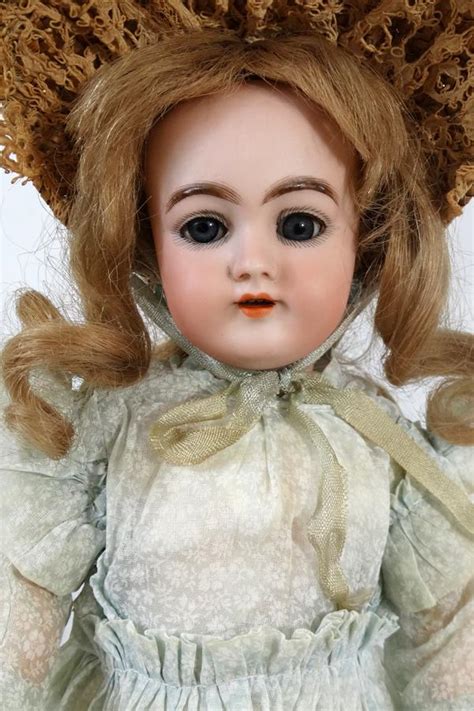 Antique German Bisque Head Doll By Heinrich Handwerck Hh 79 From