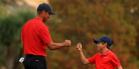 Tiger Woods And His Son Charlie Stole The Show At The Father Son Pnc