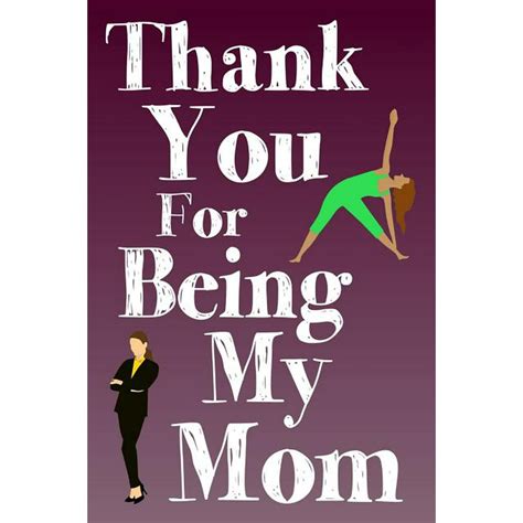 Thank You For Being My Mom A Mom Appreciation Fill In The Blank Memory