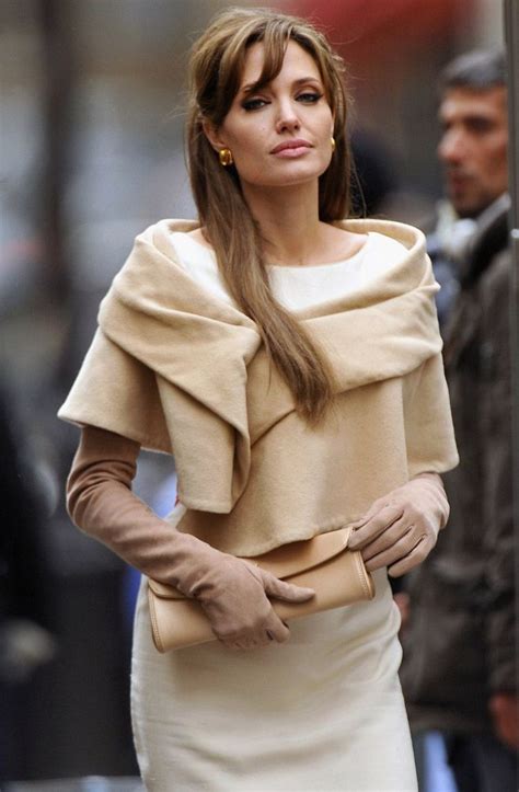 Dazzle Up Your Elegant Look With Gloves Angelina Jolie Style
