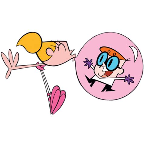 Dee Dee Blowing Dexter Bubblegum Dexter Cartoon Cartoon Character