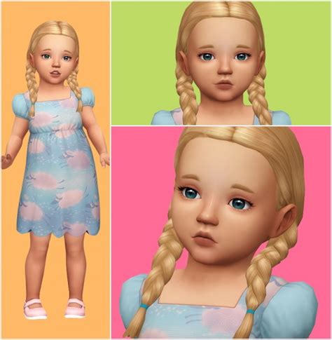 Aveira Sims 4 Lilly Toddler Model Sims 4 Downloads