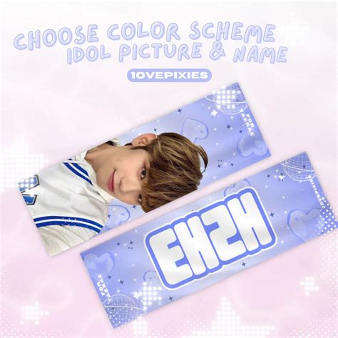 Custom Reflective Cheering Slogans For Kpop Concerts Etsy