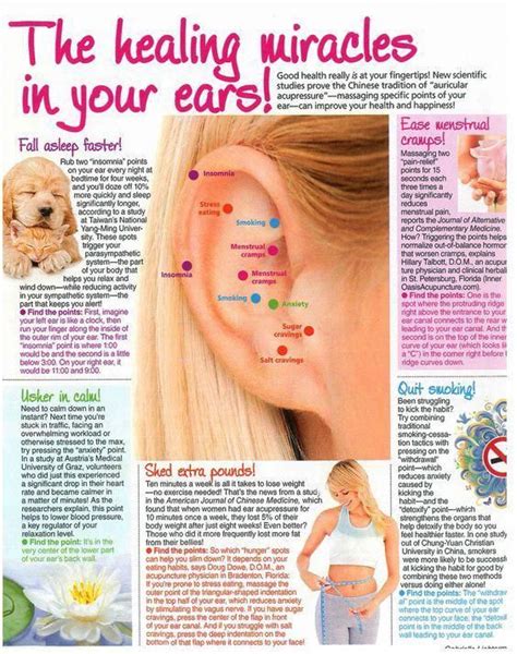 Healing Ears Helpful Pressure Points In Your Ears That Will Get You
