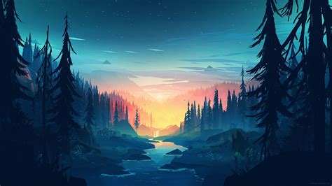 Landscape Art Wallpapers Wallpaper Cave