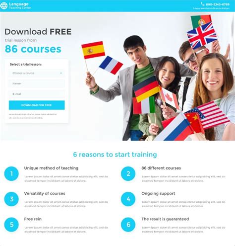 14 Education Landing Page Themes And Templates Free And Premium Templates