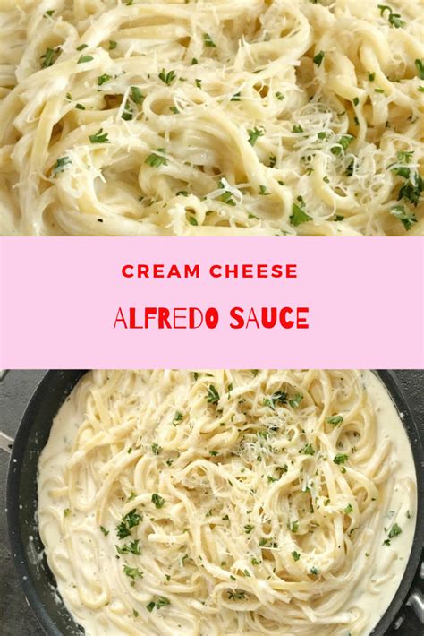This alfredo sauce recipe is one of my favorites. Cream Cheese Alfredo Sauce #alfredo #italianfood #italian #yummy #cheese #recipes | Homemade ...