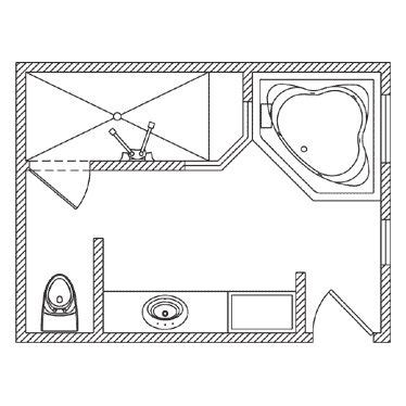When designing a bathroom, there are a few common bathroom floor plans to start from, but, of course, there are always exceptions to the rules. Floor Plan Options | Bathroom Ideas & Planning | Bathroom | KOHLER | Bathroom design software ...