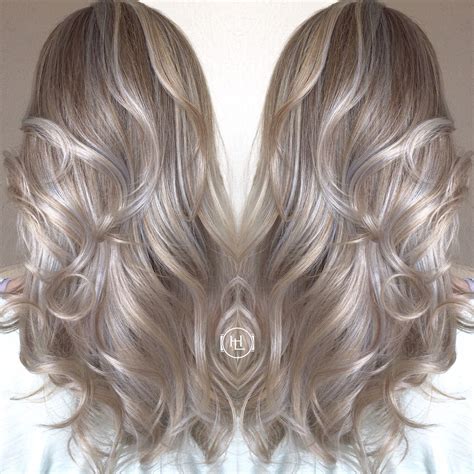 Sun Kiss Hilites Ombré Silver And Gold Tones Blondes Hairstylist