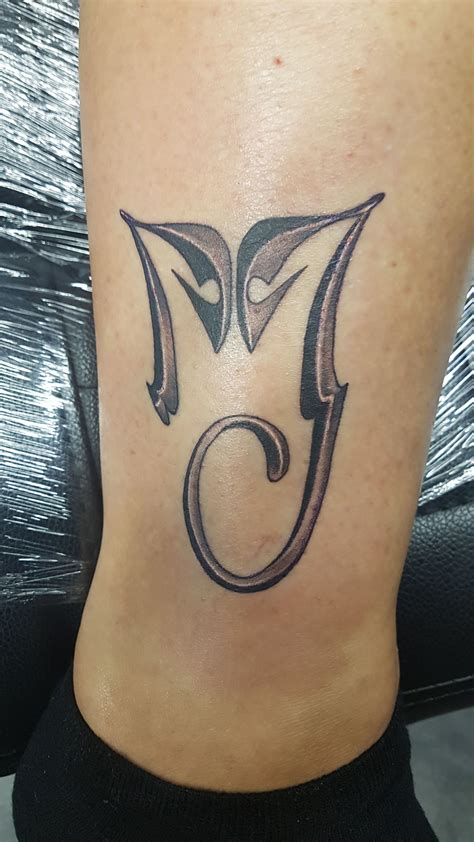 Mj Logo Tattoo Michael Jackson Logo Tattoo Michael Jackson Tattoo Rose